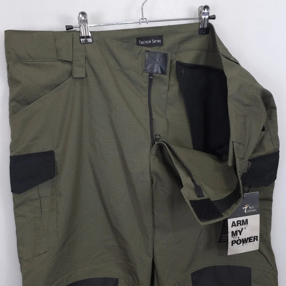 Cool Dragon Tactical Series Pants 3XL Olive Green Ripstop Cargo Workwear Outdoor